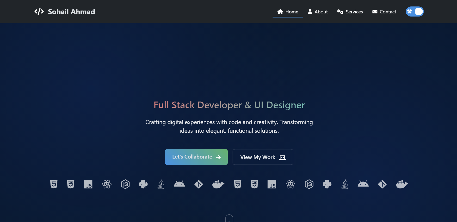 Portfolio Website